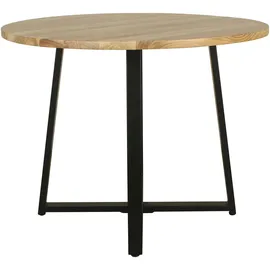 byLIVING Tisch ARROW Durchmesser 100, H 77 cm Massivholz Akazie natur rund