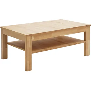 MID.YOU Couchtisch Buchefarben - 62x44x104 cm Wohnzimmer, Wohnzimmertische, Couchtische