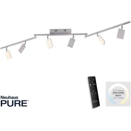 Pure Mira 6 flammig rechteckig Aluminium