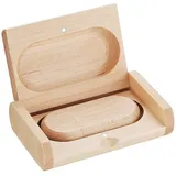 Anloter USB-Stick aus Holz, 32 GB, USB 3.0, mit Box (32 GB, USB 3.0)