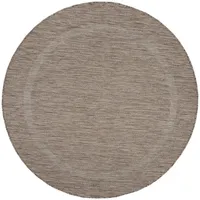 KADIMA DESIGN Teppich, Braun, 200x200 cm, – Böden, Teppiche, Outdoorteppiche