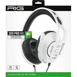Nacon RIG 300 PRO HX Kabelgebunden, Gaming Headset, Weiss