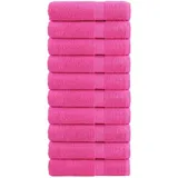 vidaXL SOLUND Handtuchset 10-tlg. rosa