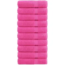 vidaXL SOLUND Handtuchset 10-tlg. rosa
