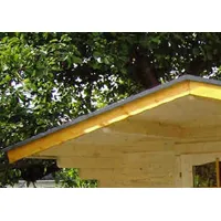 4 Home and Garden Giebel/Ortgang-Abdeckung für Satteldach-Gartenhäuser anthrazit (1