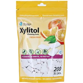 Hager Pharma Gmbh Miradent Xylitol Chewing Gum Fresh Fruit Refill