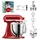 KitchenAid Artisan 5KSM185 Allrounderset Empire Rot