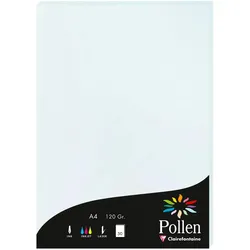Pollen 10x Papier A4 Pollen 120g 50 Blatt - Blau 4201C