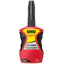 UHU Sekundenkleber blitzschnell PRÄZISION, 3 g