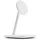 Twelve South HiRise 2 Deluxe 2-in-1 Charging Stand White Qi2-Ladehalterung zum kabellosen Aufladen, Verstellbarer Neigungswinkel, Aluminium-Ständer mi