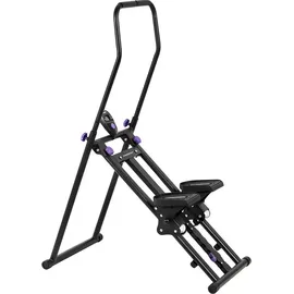 Christopeit Stepper – Effektiver Trainer für dein Ganzkörpertraining zuhause - Climber 1000 schwarz NO SIZE