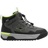 KangaROOS K-NB Vivi RV Schneestiefel, Steel Grey/limetta, 30