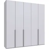 WIMEX Kleiderschrank »Mugano,in 8 Breiten,3 Höhen,2 Tiefen, viele Farben, Made in Germany« in Basic oder Premium Ausstattung, mit langen oder kurzen Griffen aus Metall, mit oder ohne Spiegel