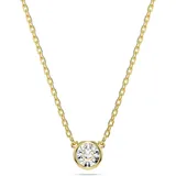 Swarovski Imber Anhänger Collier Weiß/Vergoldet