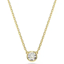 Swarovski Imber Anhänger Collier Weiß/Vergoldet