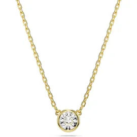 Swarovski Imber Anhänger Collier Weiß/Vergoldet