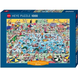 HEYE Puzzle Cool Down!, Blachon, 1000 Puzzleteile, Made in Germany bunt