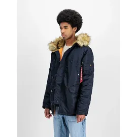 Alpha Industries N-3b Vf59 Mantel Rep.Blue M