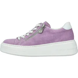 Rieker Schnürer Damen Lila/Weiß 39