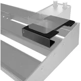 D'Addario Accessories XPND Pedalboard Riser – Elevate Pedal für Gitarren-Pedalboard – erhöht 1 Zoll,eingebaute Aussparung für Kabelführung – Riser passt auf 1 Pedal, PW-XPNDPR-01, Black, Klein