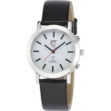 ETT Eco Tech Time Funk-Solar Damenuhr Station Watch mit Lederband