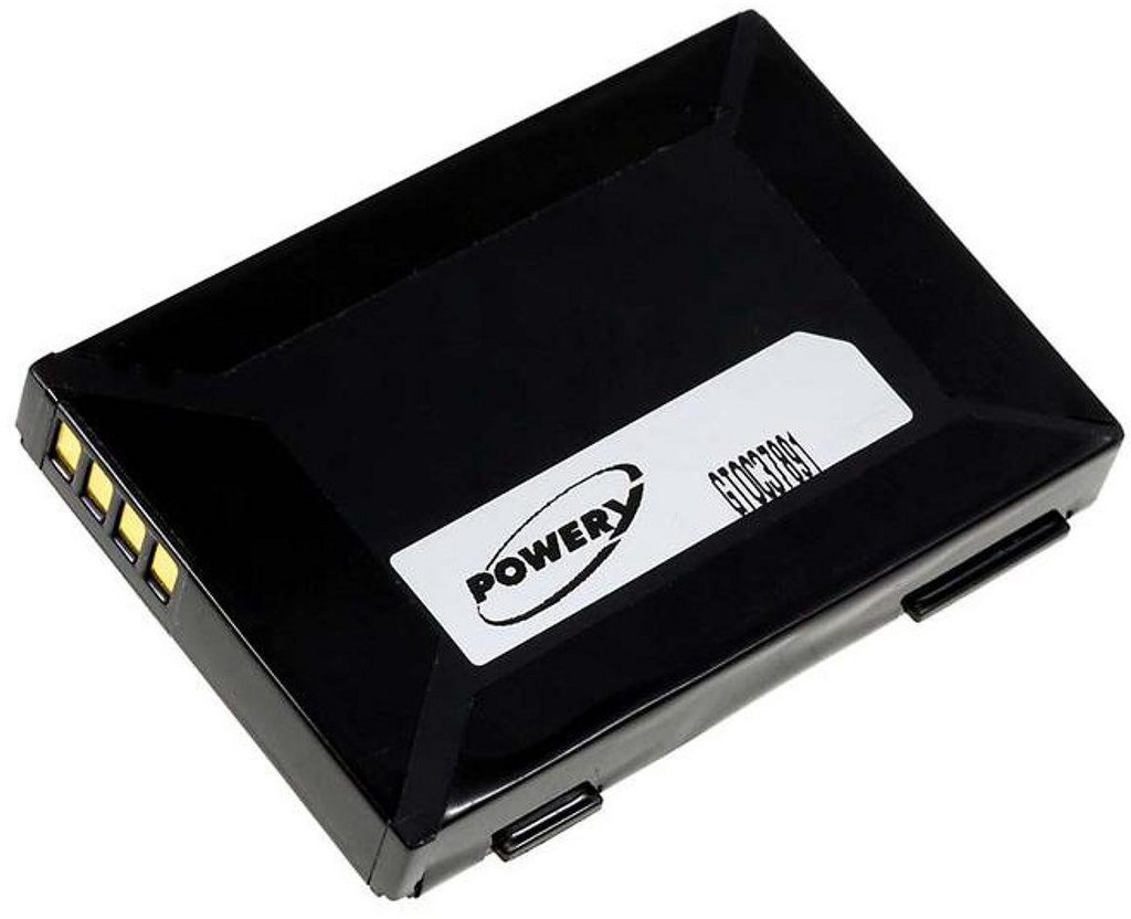 Powery Akku für Mitac Mio A201 Smartphone-Akku 1250 mAh (3.7 V) schwarz