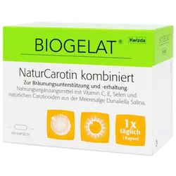 BIOGELAT NATURCAROTIN kombiniert