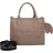 Eco Square Henkeltasche Polyester Beige