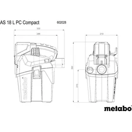 Metabo AS 18 L PC Compact