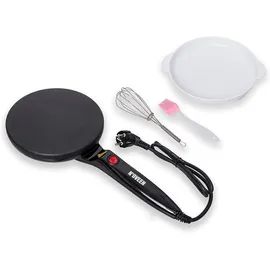 Noveen Electric Crêpemaker ECM490, perfekt für dünne Pfannkuchen. Es ermöglicht Ihnen, Pfannkuchen ohne Öl oder Butter in 1 Minute