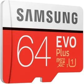 Samsung microSDXC EVO Plus 2020 64GB Class 10 100MB/s UHS-I + SD-Adapter