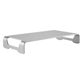 Logilink Tabletop monitor riser, aluminum Monitor-Erhöhung Höhen-Bereich: 6.3cm (max) Silber