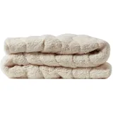 Homescapes Fleece-Matratzentopper 90 x 190 cm weiß