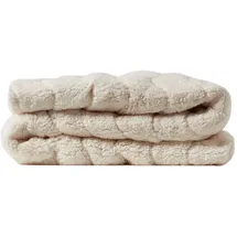 Homescapes Fleece-Matratzentopper 90 x 190 cm weiß