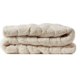 Homescapes Fleece-Matratzentopper 90 x 190 cm weiß
