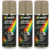 MOTIP Lederfarbe Vinylfarbe Beige/Grau 0,2 l