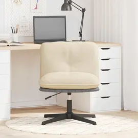 vidaXL Bürostuhl Stoff Creme