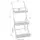 moebel-direkt-online Blumentreppe Gerhard 60 x 30 cm Grau