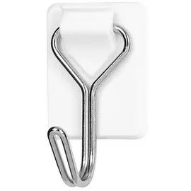 Tesa Garderobenhaken Powerstrips 3er Weiß