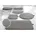 Badematte Lana Badematten Gr. rechteckig (70 cm x 110 cm), 1 St., Polyacryl, grau (aluminium) Einfarbige Badematten Badteppich, Badematten, unifarben, auch als 3 teiliges Set & rund Bestseller