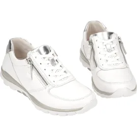 Gabor Sneaker Low Damen Weiß/Silber 38,5