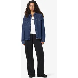 Noisy May Jeansbluse NMNEW SIGNE L/S DENIM SHIRT VI002MB NOOS Blau L
