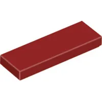 25 Stück LEGO, Teil Nr. 63864 in Dunkelrot (Dark Red)