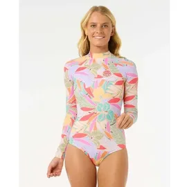 Rip Curl Cala Vadella Upf Damen Langarm Rashguard - Multico - L