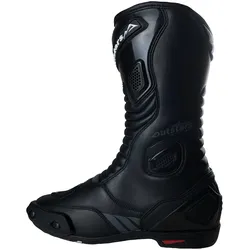 Motorradstiefel ROLEFF "RO 019" Gr. 45, schwarz, Schuhe, 45, Lederimitat, hoch, mit auswechselbaren Schleifpads