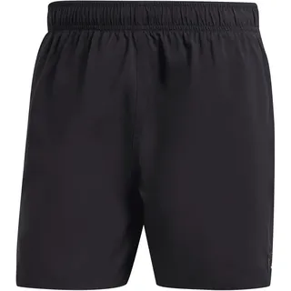 Adidas Solid CLX Short-Length Badeshorts Black / Lucid Lemon 2XL