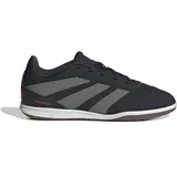 adidas Kinder Fussball-Hallenschuhe Predator Club, CBLACK/GREFOU/LUCRED, 28