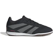 adidas Kinder Fussball-Hallenschuhe Predator Club, CBLACK/GREFOU/LUCRED, 28