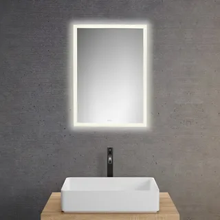 Neoro n30 Lichtspiegel B: 50 cm, mit umlaufender Beleuchtung, direkt + indirekt, BN0001MI