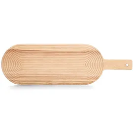 Zeller Schneidebrett Gummibaum 1-tlg. 50,3 x 16 x 2 cm Beige